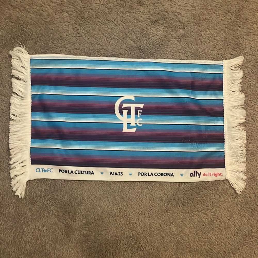 Charlotte FC rally towel